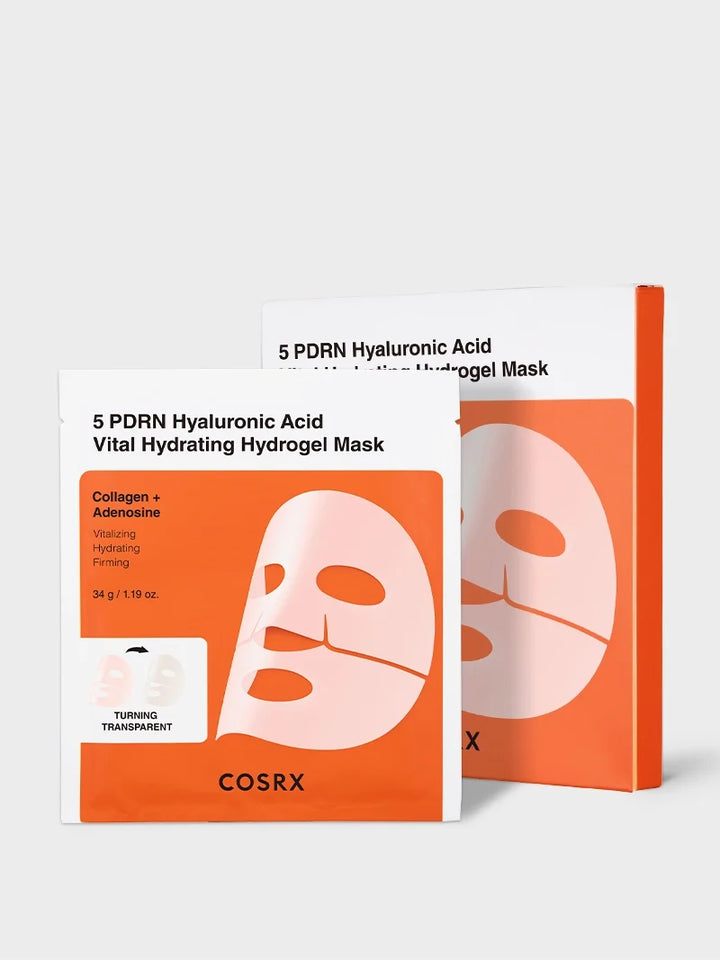 COSRX 5 PDRN Hyaluronic Acid Vital Hydrating Hydrogel Mask E9