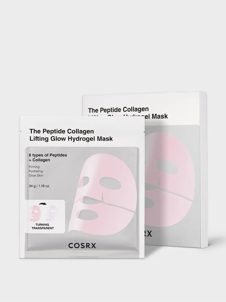 COSRX The Peptide Collagen Lifting Glow Hydrogel Mask E4