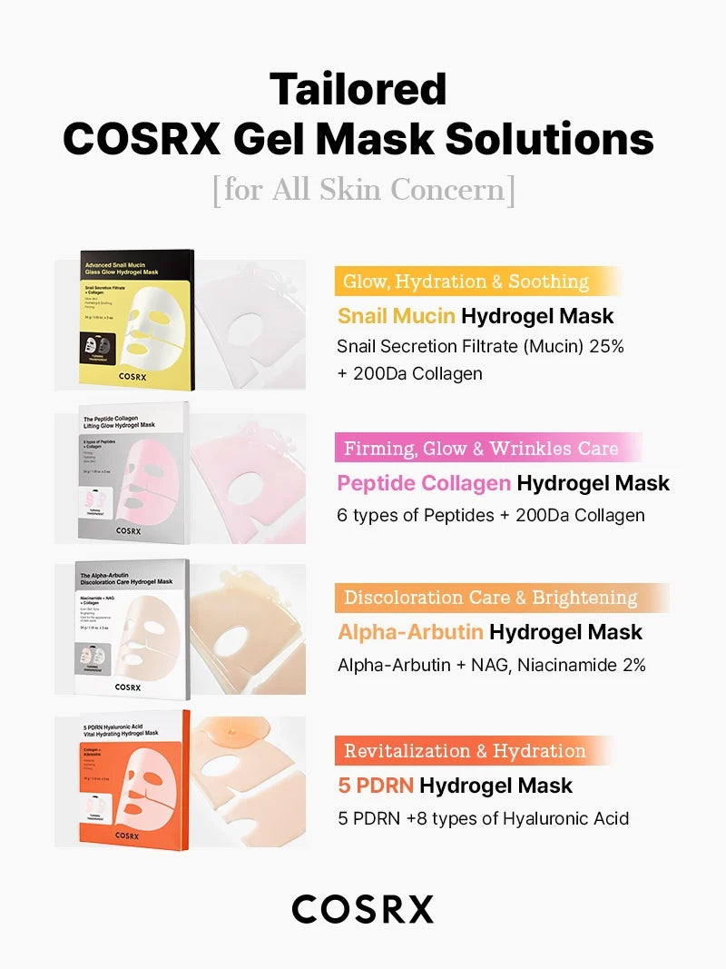 COSRX The Peptide Collagen Lifting Glow Hydrogel Mask